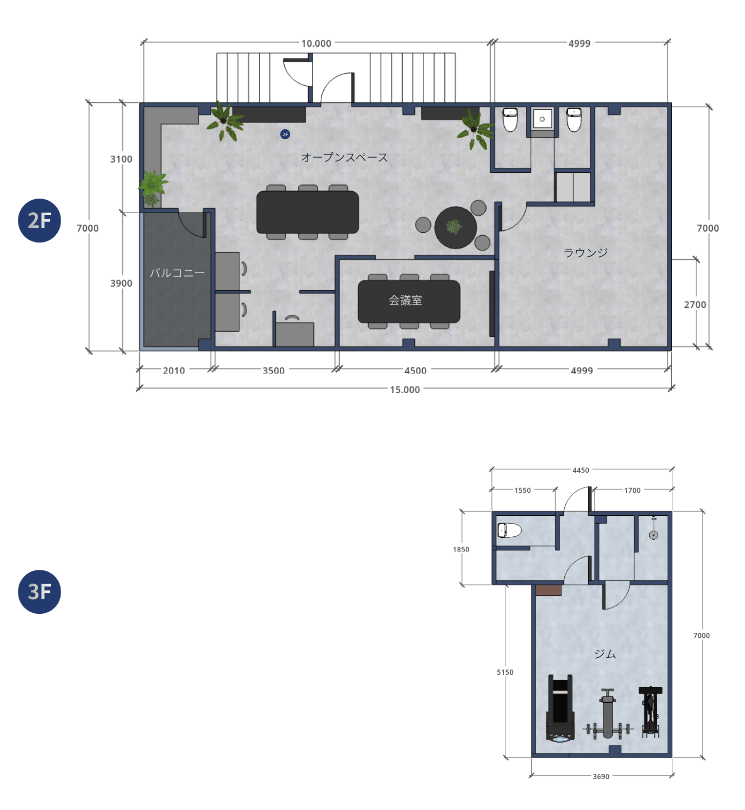 仙台泉店 見取り図